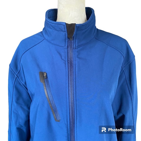 Port Authority ladies large welded soft shell jacket wind and water resistant - Picture 8 of 16